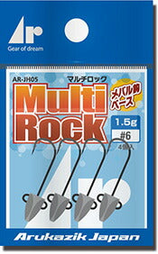 ヘッド マルチロック NSブラック 5.0g-#4 メバル鈎ベース 本体3本入り