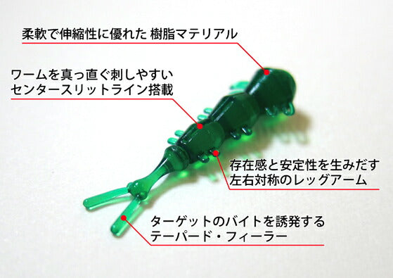 海ゲラ ウミゲラ アソート 1.2inch 6個
