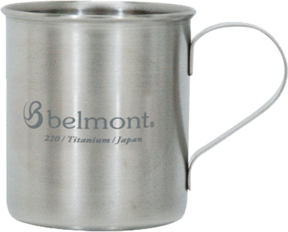 チタン シングルマグカップ コップ 220 Logo