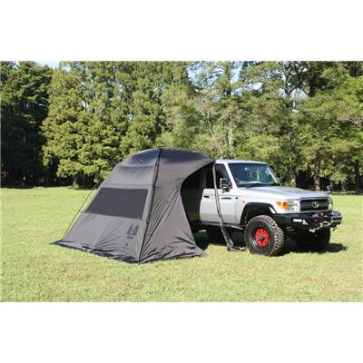 CarSideShelterBLACKカーサイドシェルターブラック車高170～200cm向け