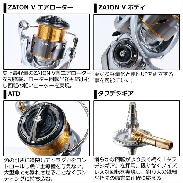 フリームス LT2500-XH スピニングリール