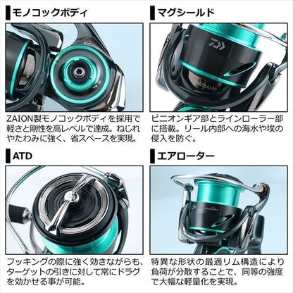 エメラルダス エア FC LT2500S スピニングリール