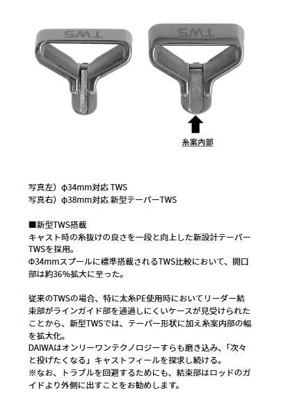 タトゥーラ TW 200HL 左巻き ベイトリール
