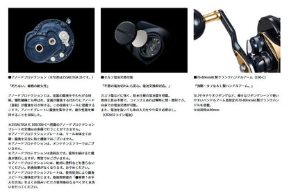 ソルティガIC 300HL-SJ-C 左巻き 両軸リール
