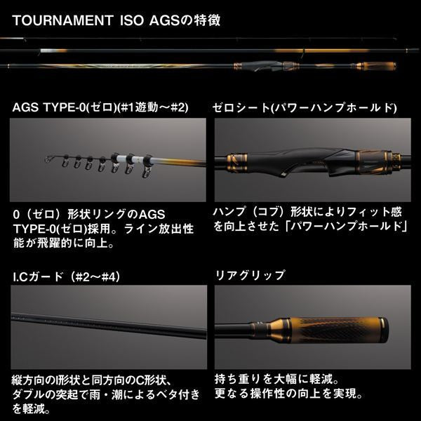 トーナメント磯AGS M-53T 5.3m ロッド(磯/防波堤)