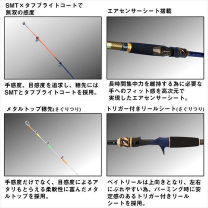 クラブブルーキャビン メタルチューン さぐりづり S-300B･Q 3.0m ロッド(海上釣堀/イカダ/カセ)