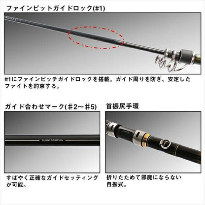 剛徹 8-51遠投・K 5.1ｍ ロッド