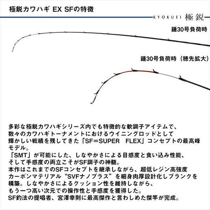 極鋭カワハギEX SF 1.72m ロッド(船)