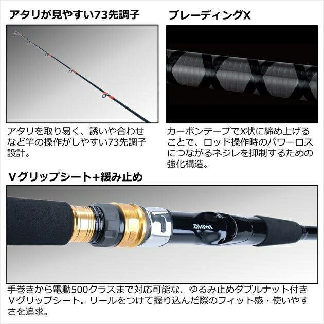 シーパワー73 80-300･N 3.0ｍ ロッド