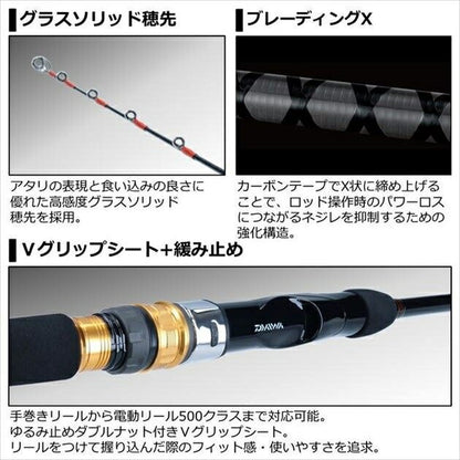 タチウオX M-180 1.8ｍ ロッド