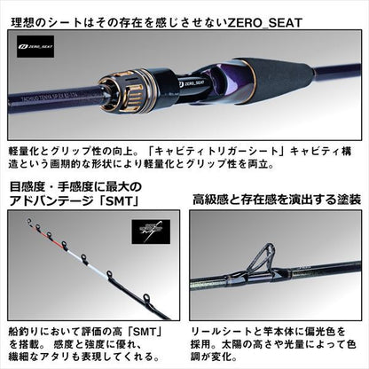 極鋭タチウオテンヤSP EX 82S-177 1.77m ロッド(船)