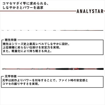 アナリスター マダイ 300･J 3.0m ロッド(船)