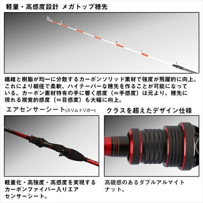 アナリスター カワハギ H-172･K 1.72ｍ ロッド