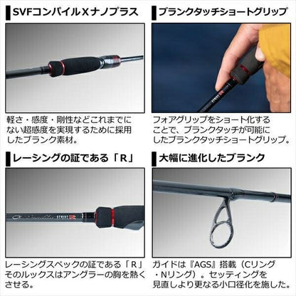 エメラルダス ストイストRT 88ML 2.64ｍ ロッド