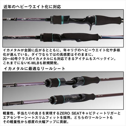 エメラルダスMX イカメタル K56ULB-GS･W 1.68m ロッド(イカメタル)