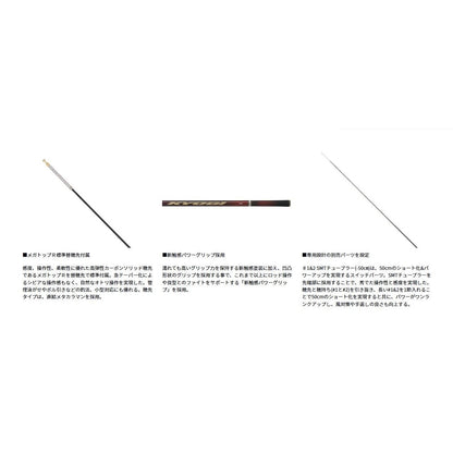 [予約販売 2月下旬入荷予定] 銀影競技A XH90･J 9.0m ロッド(鮎)