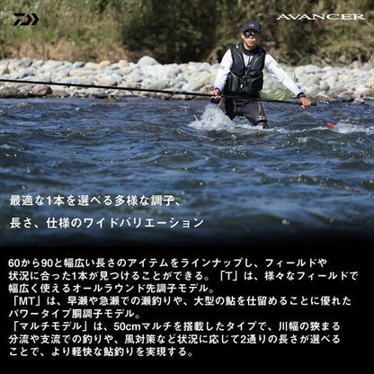 アバンサー MT85 8.5m ロッド(鮎)