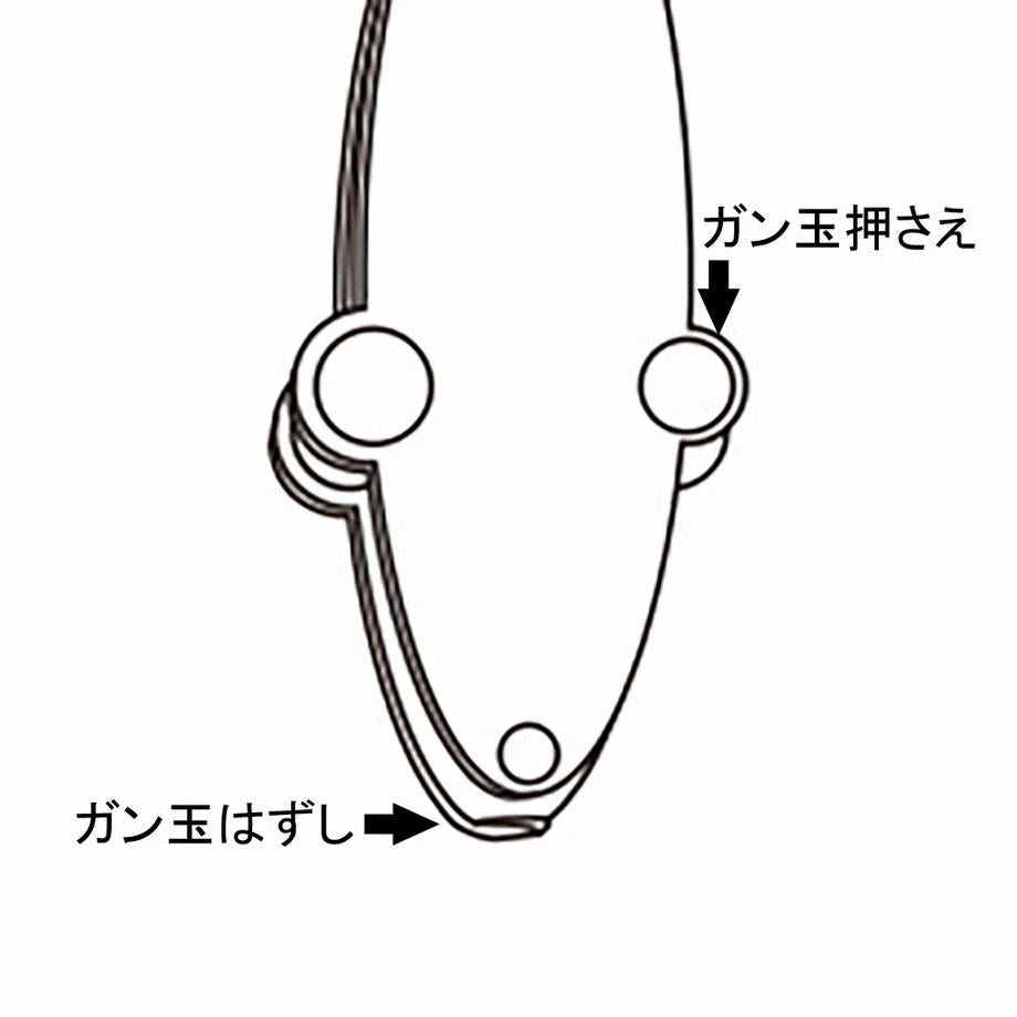 ガン玉はずし
