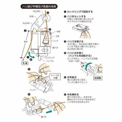 トルネーダ針結器