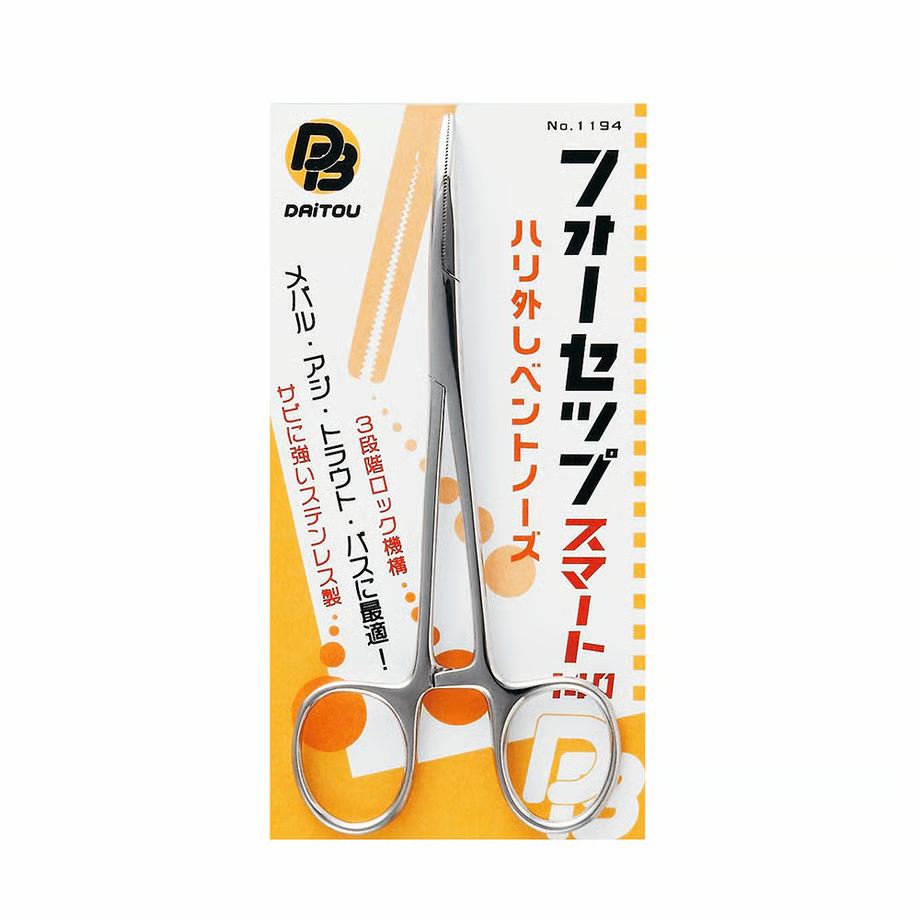 フォーセップスマート140 ベントノーズ 全長140mm