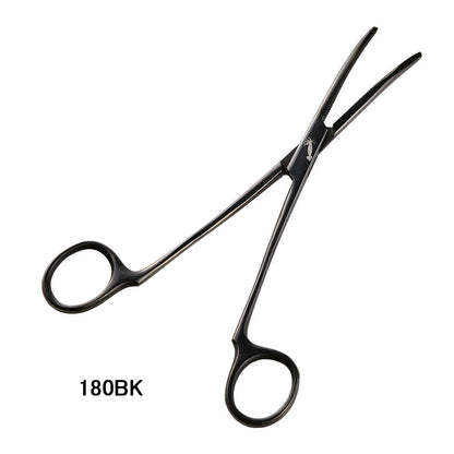 フォーセップ 墨袋はずし 180BK ブラック 全長180mm