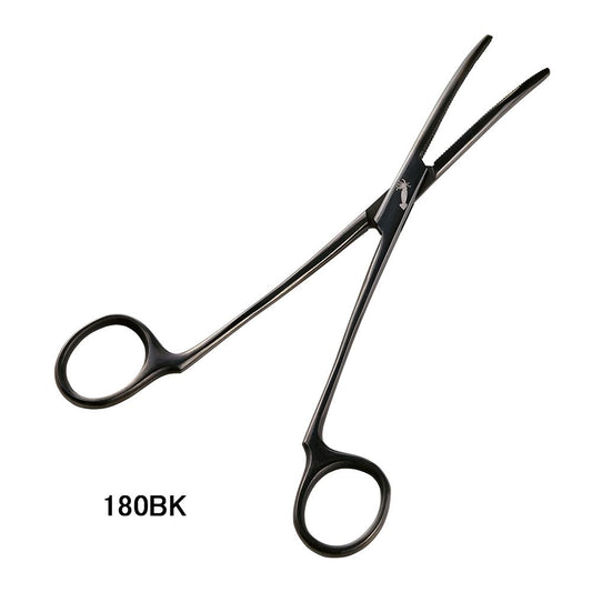 フォーセップ 墨袋はずし 180BK ブラック 全長180mm