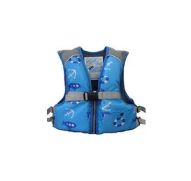 FV-6153 子供用フローティングベスト ブルー/マリン Mサイズ ジュニア