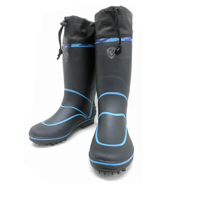 SP-1094 スパイクブーツ ブラック×ブルー LLサイズ ユニセックス