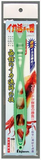 イカ活チャ器 ロングタイプ ライトグリーン 1個入