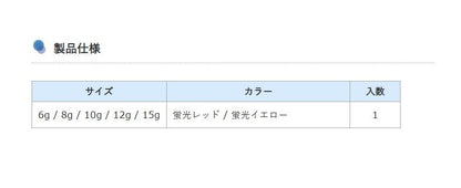 めっちゃブラー 6g 蛍光レッド 1個入