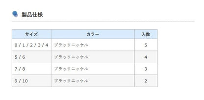 Any-F ボールベアリングスナップ 4号 ブラックニッケル 5個入