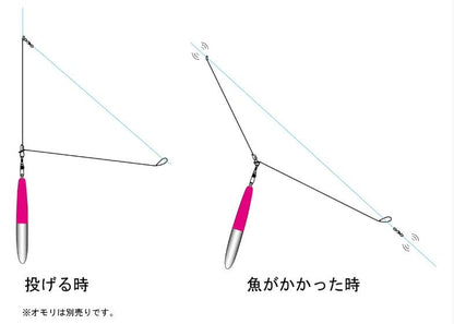 ストレートキャッチ 2個入