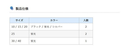 バランスシンカー 15号 ブラック 2個入