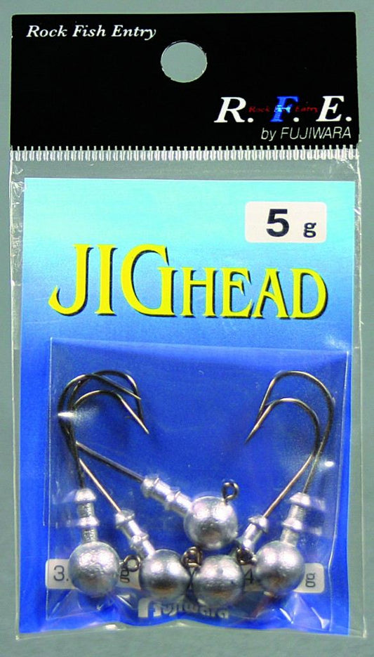 RFE ジグヘッド 3.5g 無垢 5個入