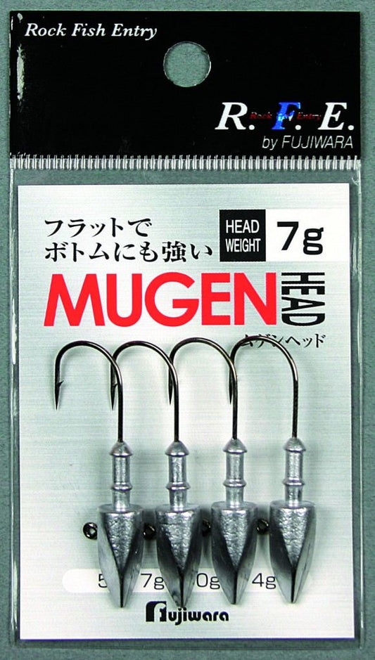 RFE ムゲンヘッド 7g 無垢 4個入