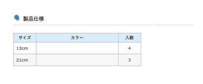 ワイヤーリーダー 21cm 3本入
