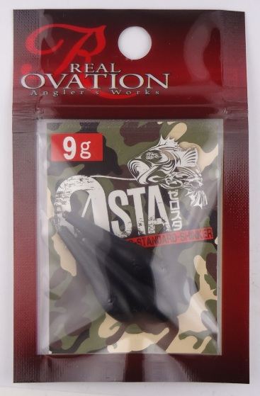 Real Ovation ゼロスタンダードシンカー 5g ブラック 4個入
