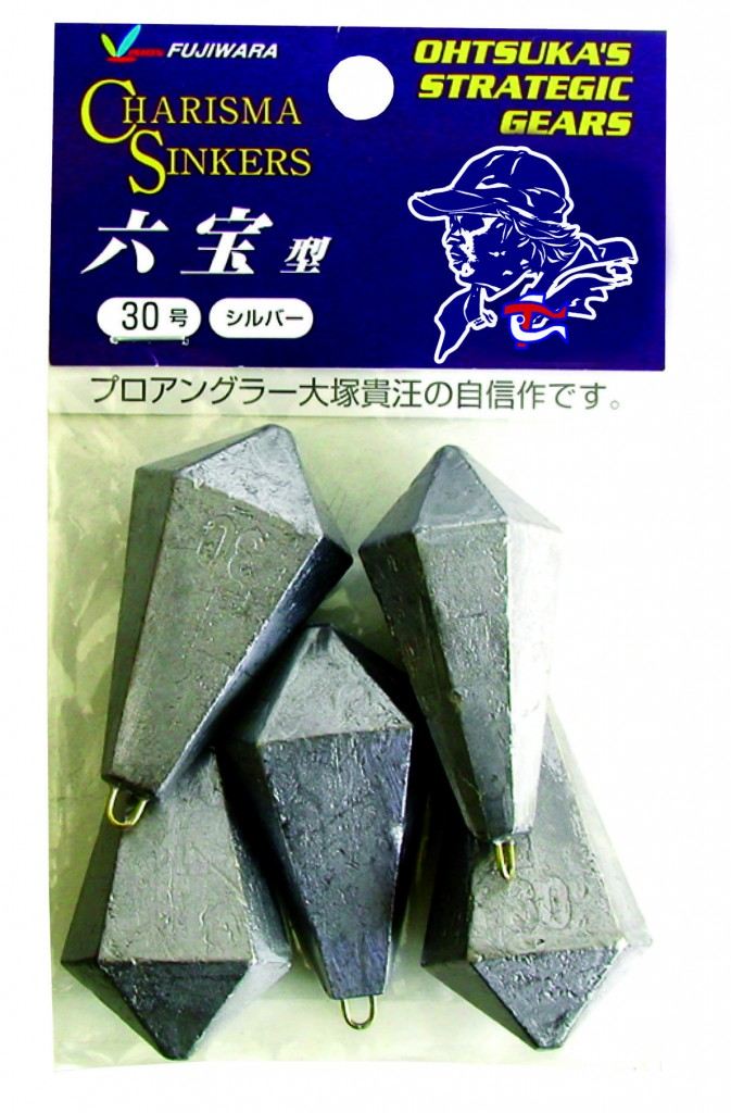 カリスマシンカー 六宝型 60号 シルバー 1個入