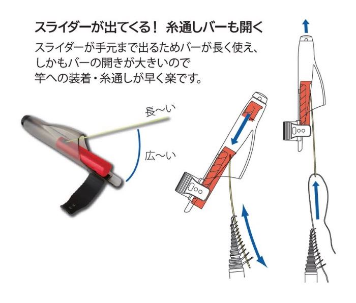IDTC トップカバー 磯上物竿用 16 クリアースモーク