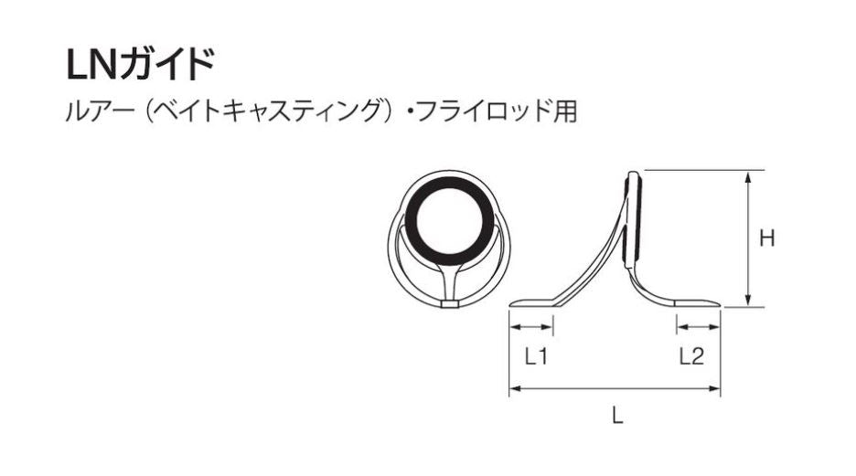 PLNSG LNガイド S型 6 Pカラー 1個