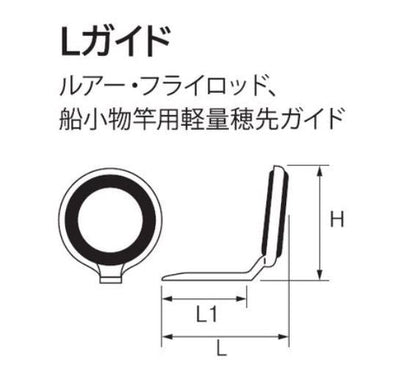 PLSG Lガイド S型 6 Pカラー 1個