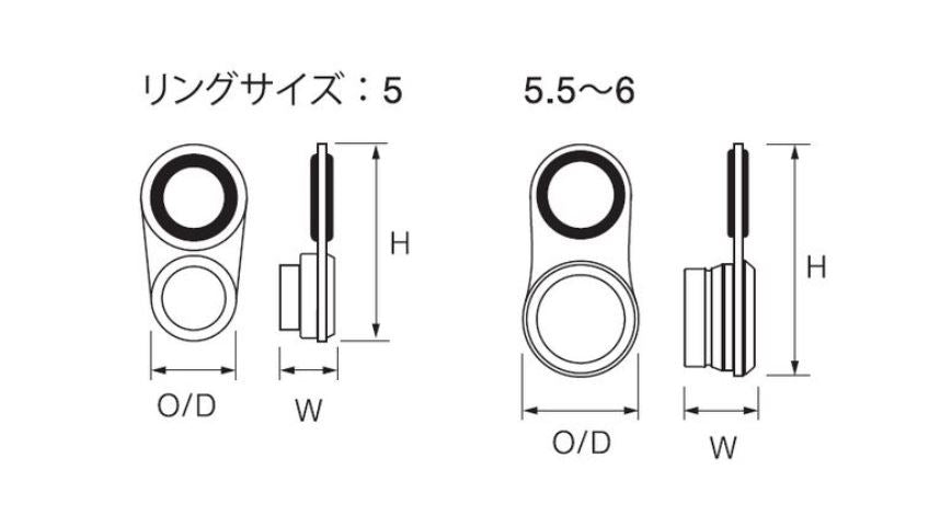 CCTMOG TMガイド L型 5-2.5 ツヤ消しシルバー 1個