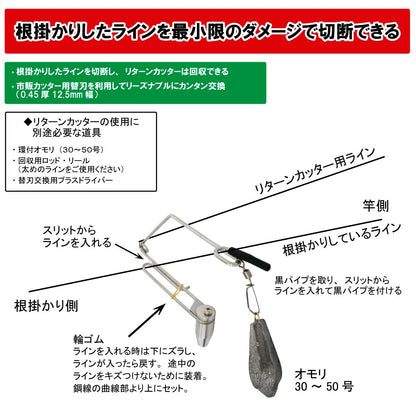 リターンカッター 参 1個