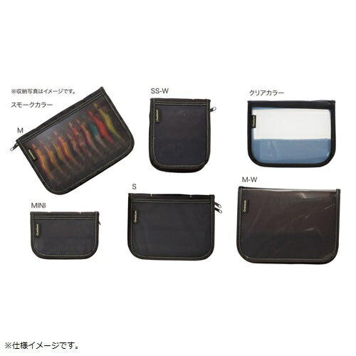 エギケース M-W スモーク 両面収納