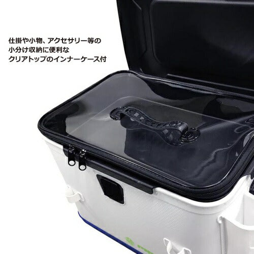 EVA船用タックルバッグ ロッドスタンド付 40cm ホワイト