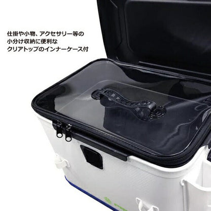 EVA船用タックルバッグ ロッドスタンド付 40cm ホワイト
