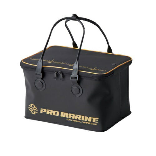 EVAハイパーバッカン2 フタ付 33cm BK ブラック