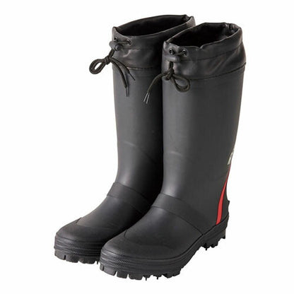 スパイクブーツ 履口フード付 3Lサイズ ブラック