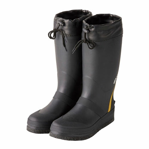 フェルトスパイクブーツ 履口フード付 Sサイズ ブラック