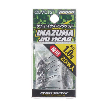 CLM012 サイコイナズマジグヘッド徳用 1.0g 20本入